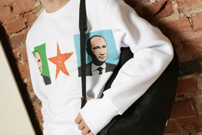 Футболки и регланы с изображением Путина