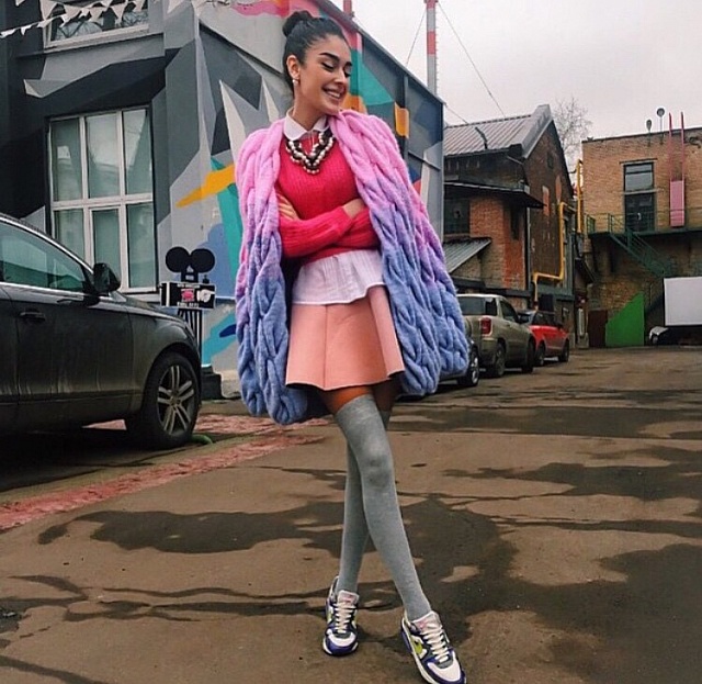 Кардиган Лало с юбкой