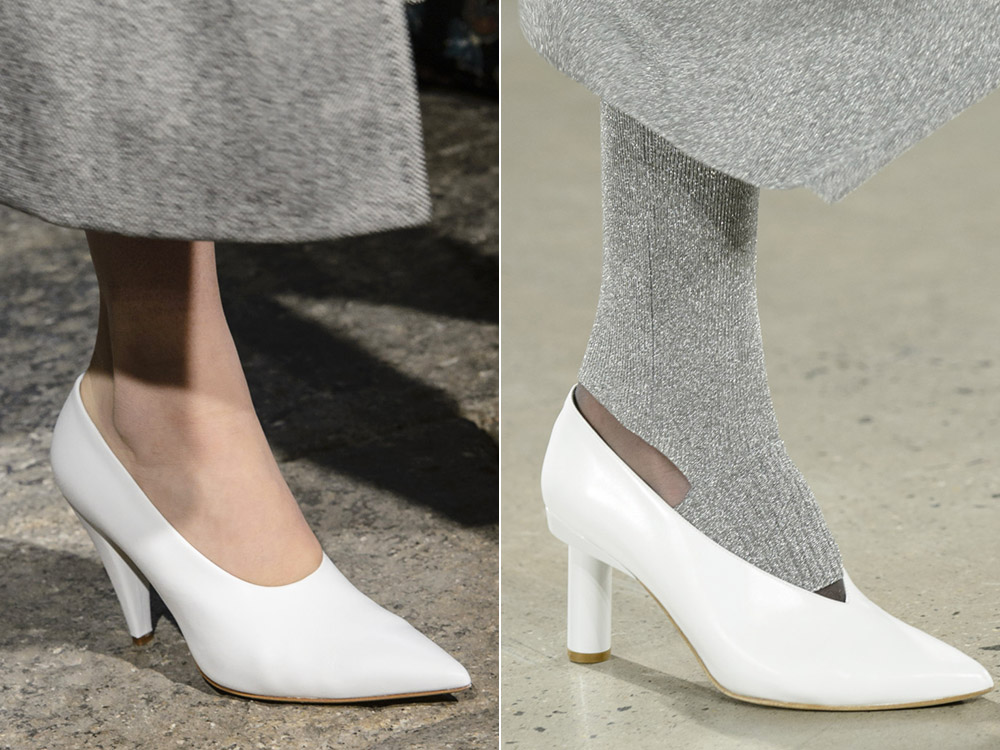 Белые туфли Max Mara