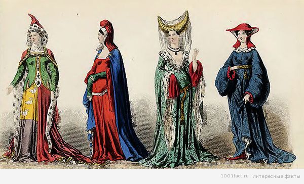 Средневековая мода: самое интересное
