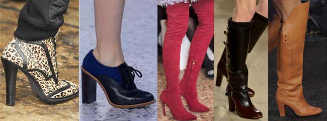 Модная женская обувь зима 2013-2014