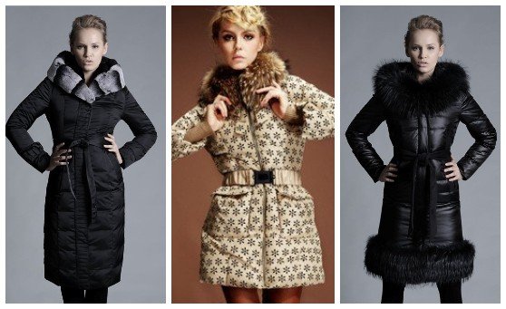 Модные женские пуховки осень-зима 2012-2013 