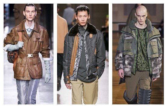 Мужские куртки в военном стиле 2021