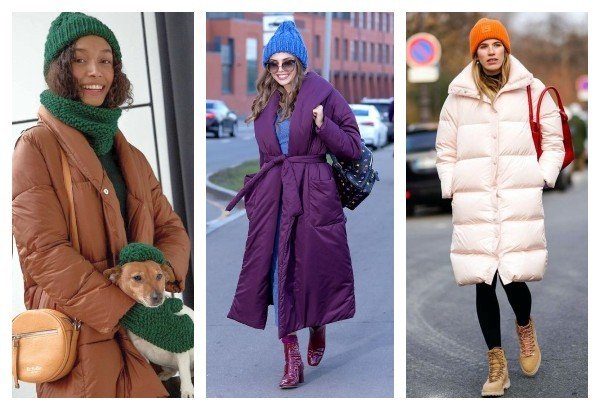 Модные женские пуховики зима 2020-2021