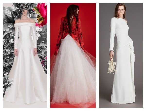 Свадебное платье с длинными рукавами 2021