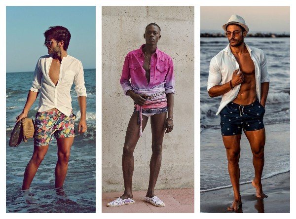 Мужская пляжная мода