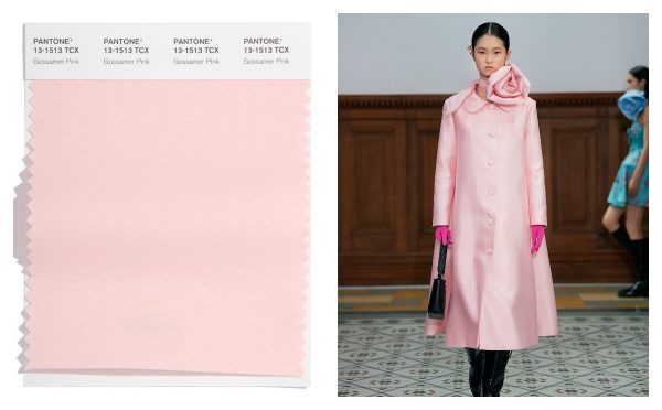 Модный оттенок розового весна лето 2022