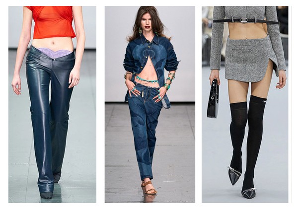 Женские брюки, джинсы, юбки с низкой посадкой 2023