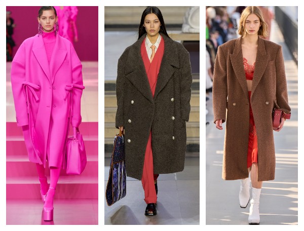 Модные женские пальто оверсайз осень-зима 2022-2023