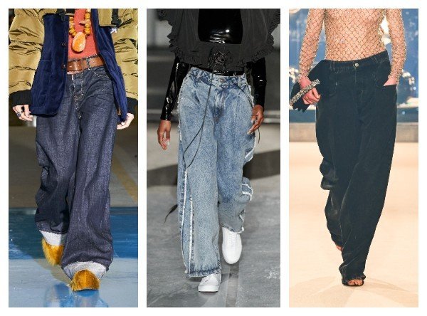 Широкие женские джинсы 2023