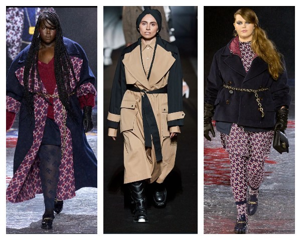 Модные куртки и пальто для полных женщин осень зима 2023