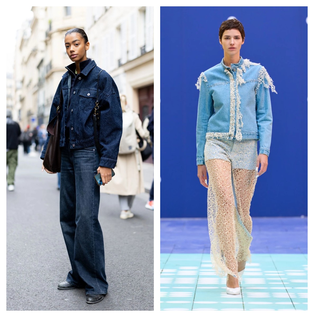 Женские джинсовые куртки 2026