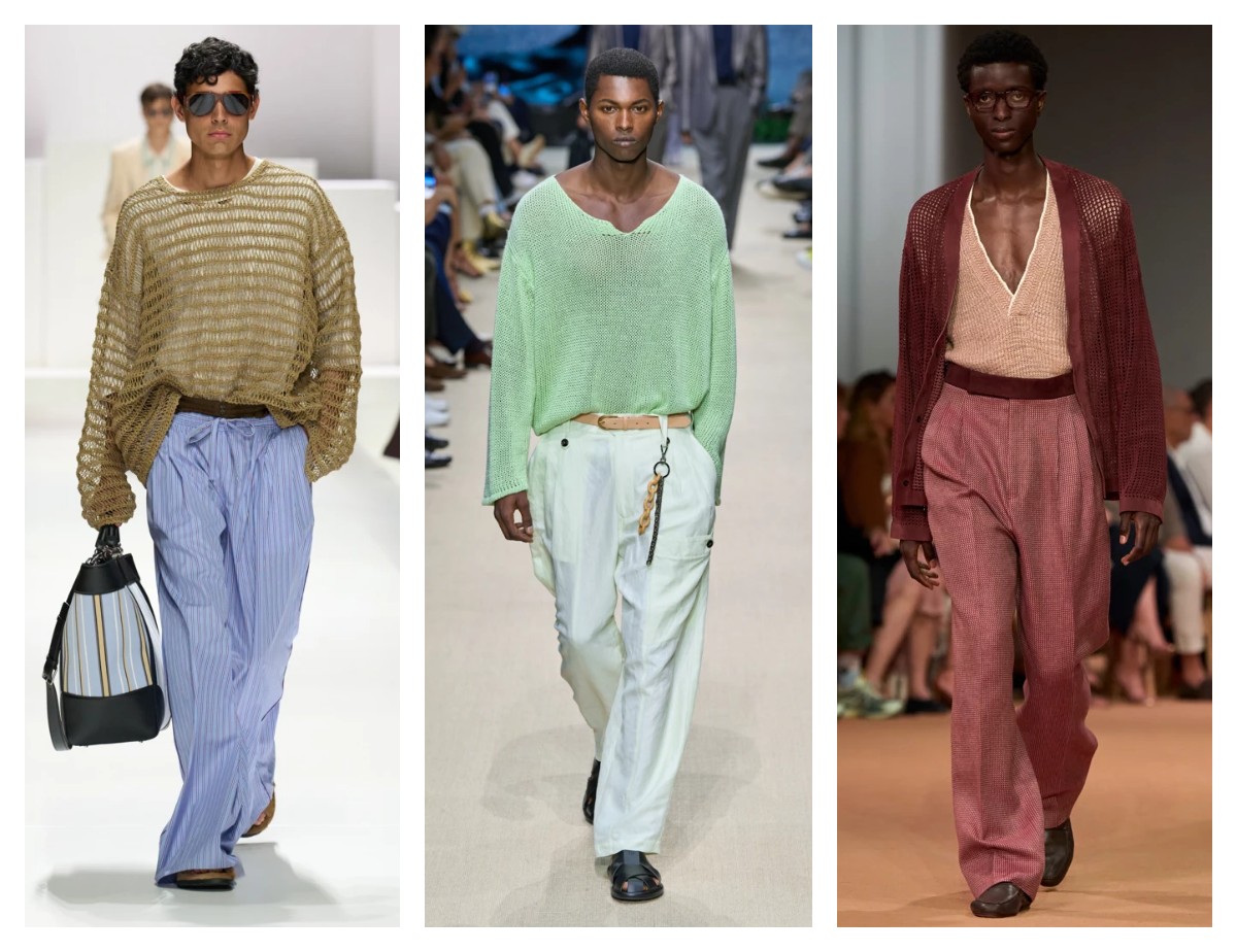 Мужские трикотажные свитера лето 2026