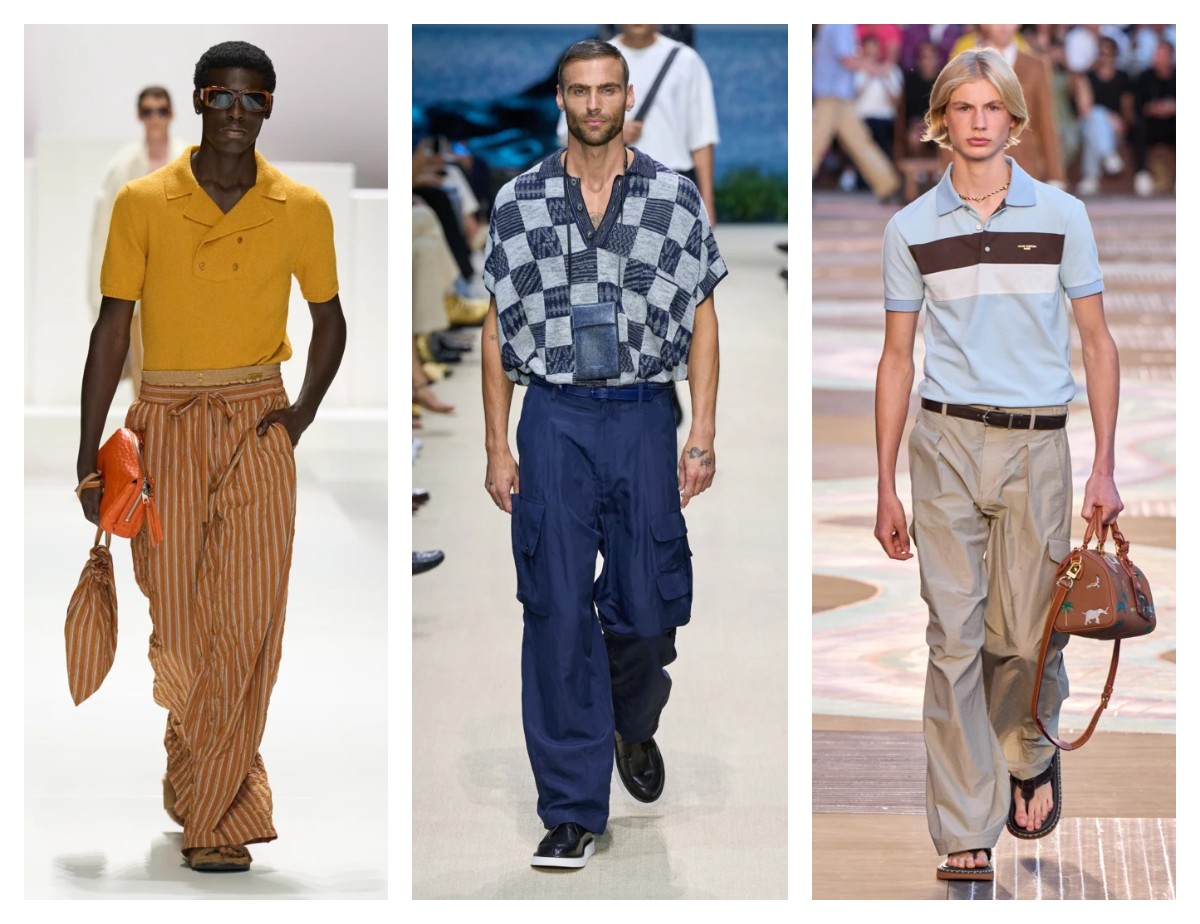 Мужские поло весна лето 2026