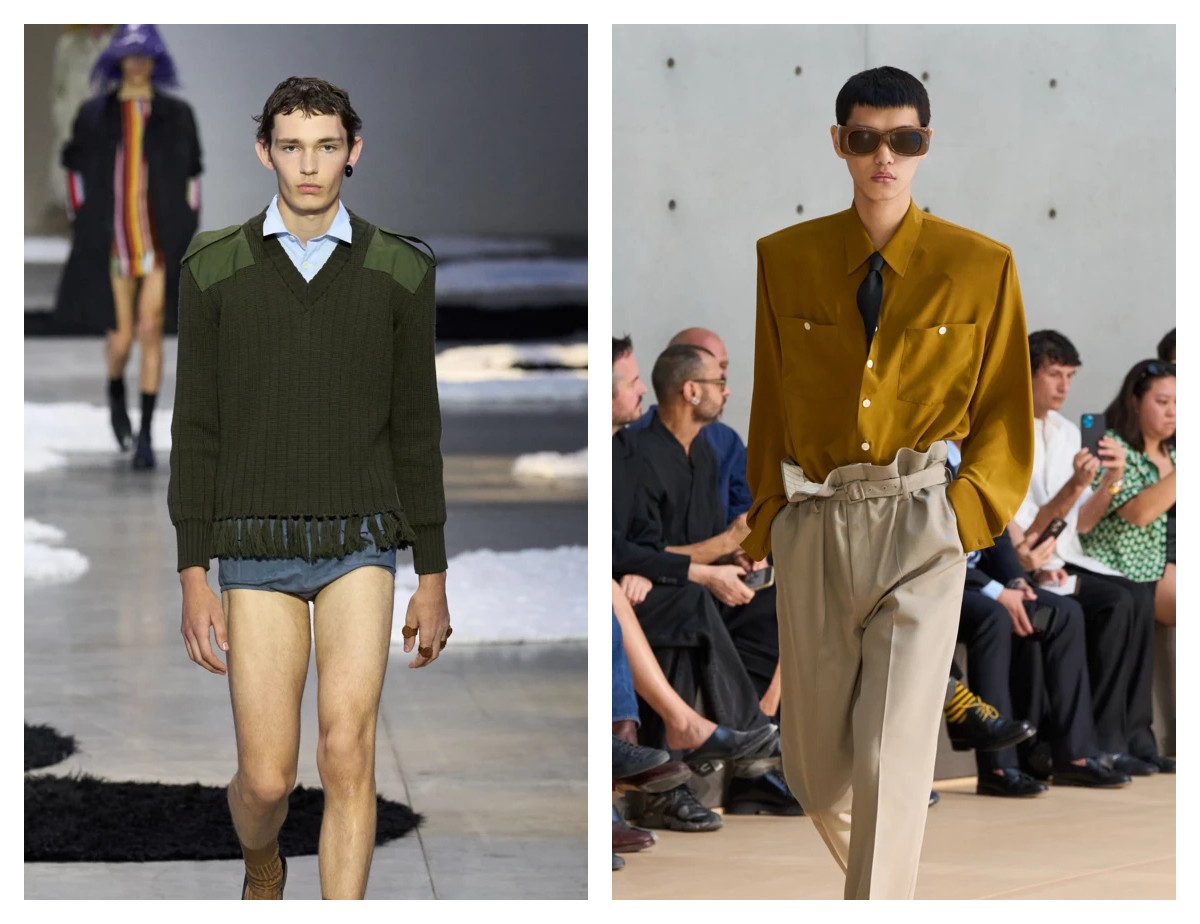 Мужские рубашки с квадратными плечами 2026